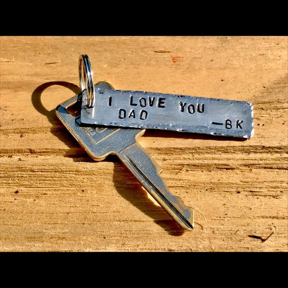 handmade Other - Hand stamped metal keychain handmade Other - Hand stamped metal keychain